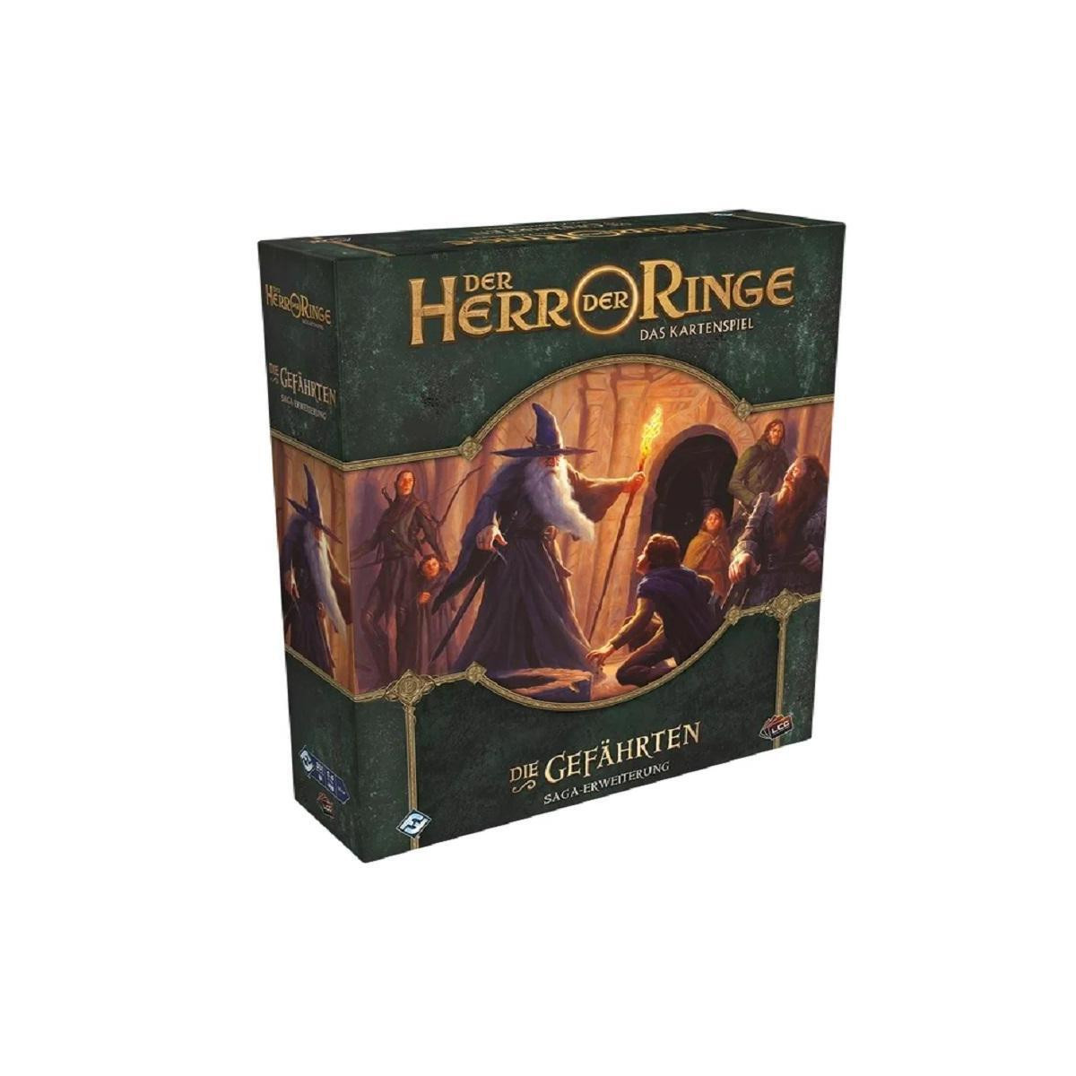 Asmodee De Heer der Ringe: Het kaartspel – De Gezellen, Duits