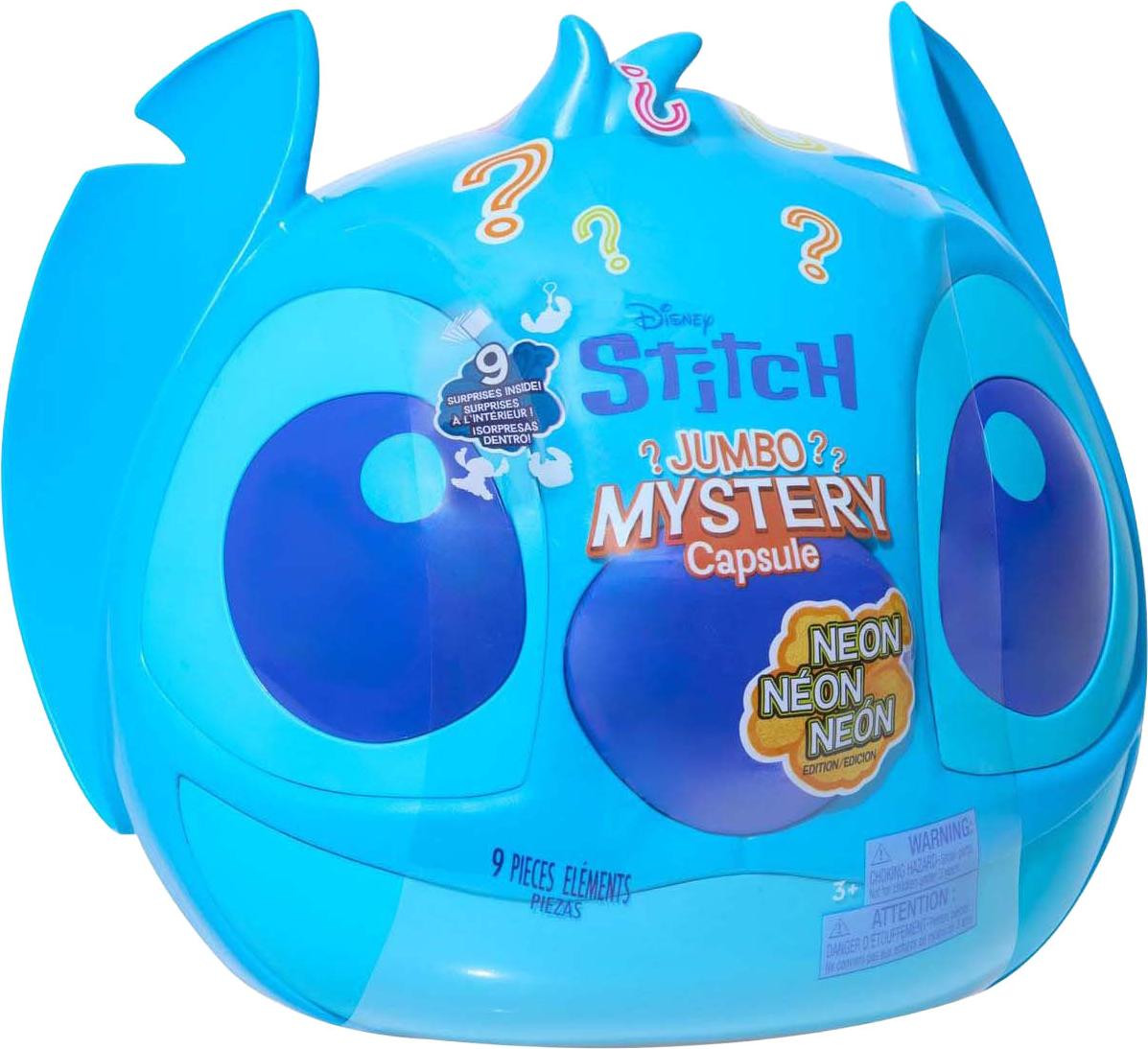 Just Play Disney Stitch Neon Jumbo Mystery Capsule, meerkleurig, plastic