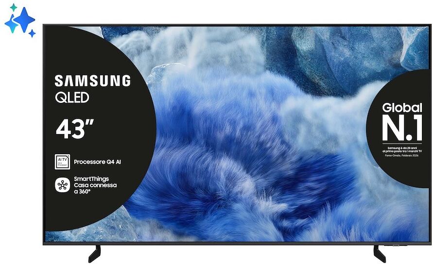 Smart TV Samsung QE43Q8FAAUXZT QLED 43" 4K
