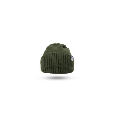 Beanie DJINNS "Djinns Basic Beanie Filthy Knit", Herren, Gr. onesize, grün (bottle grün), Kunstfaser, Mützen Beanie