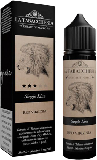 La Tabaccheria Red Virginia Extra Dry Liquido Shot 20ml Tabacco
