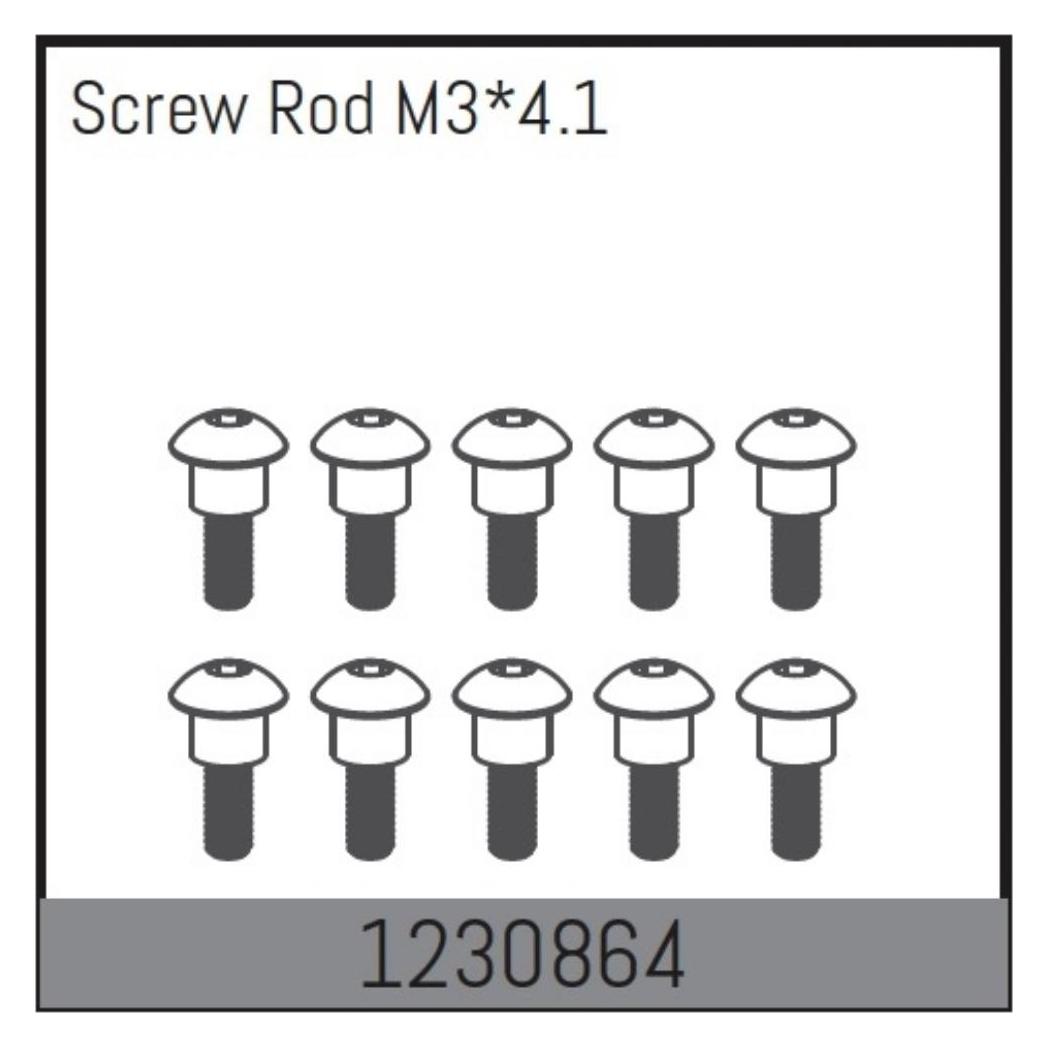 Absima Schrauben M3*4.1 (10) (1230864)