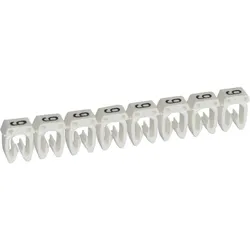 Legrand 038219 CAB 3 Kabelkennzeichnung 0.5, Kabel Zubehör, Weiss