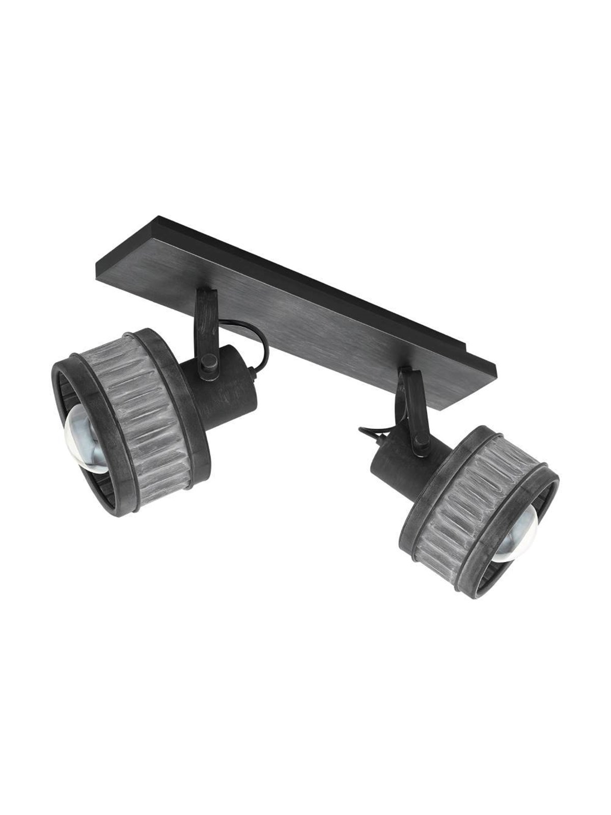 EGLO TURROCK SPOT 2XE27 SCHWARZ