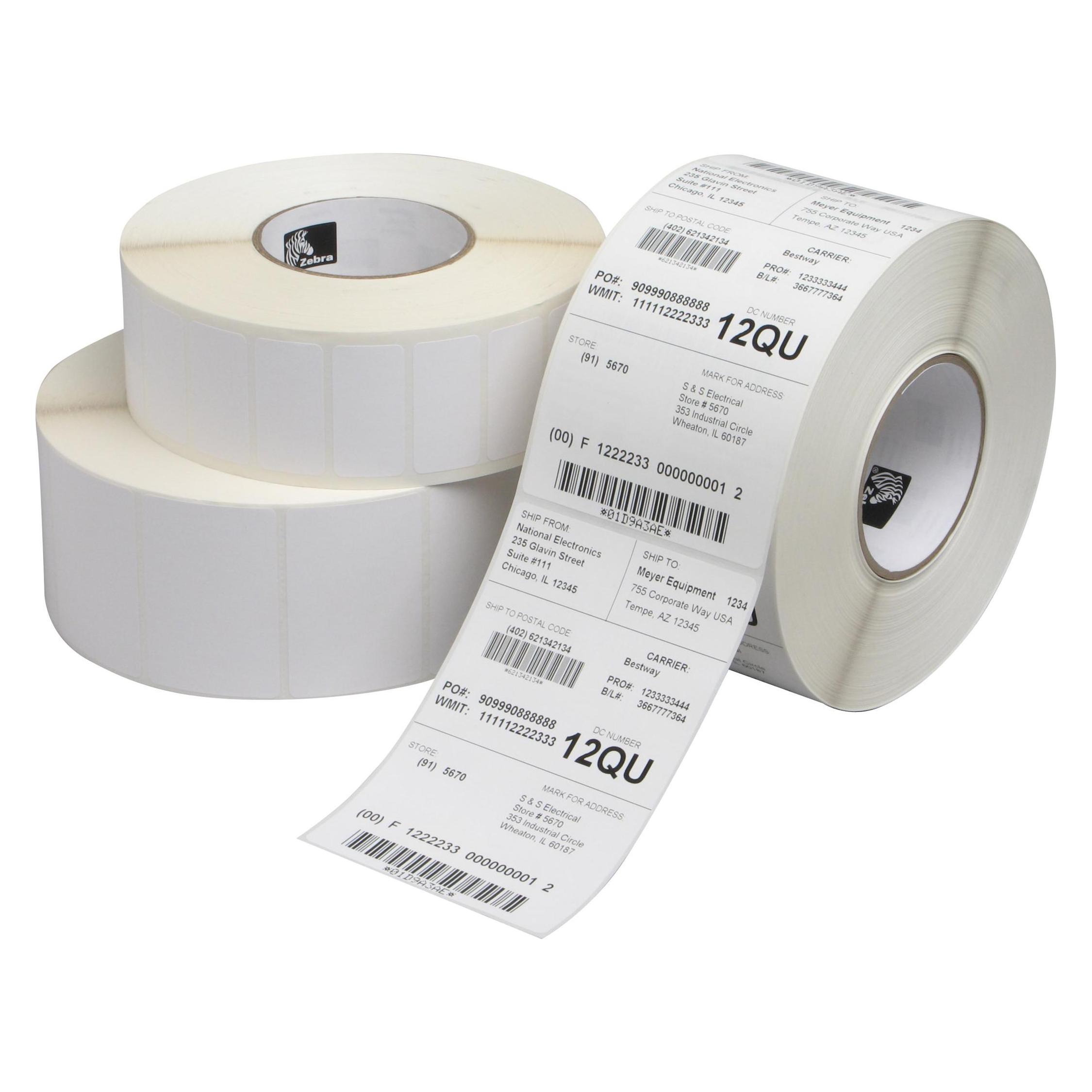 Zebra Z Trans 5P Permanentklebeetiketten (102 mm) (880026-203)