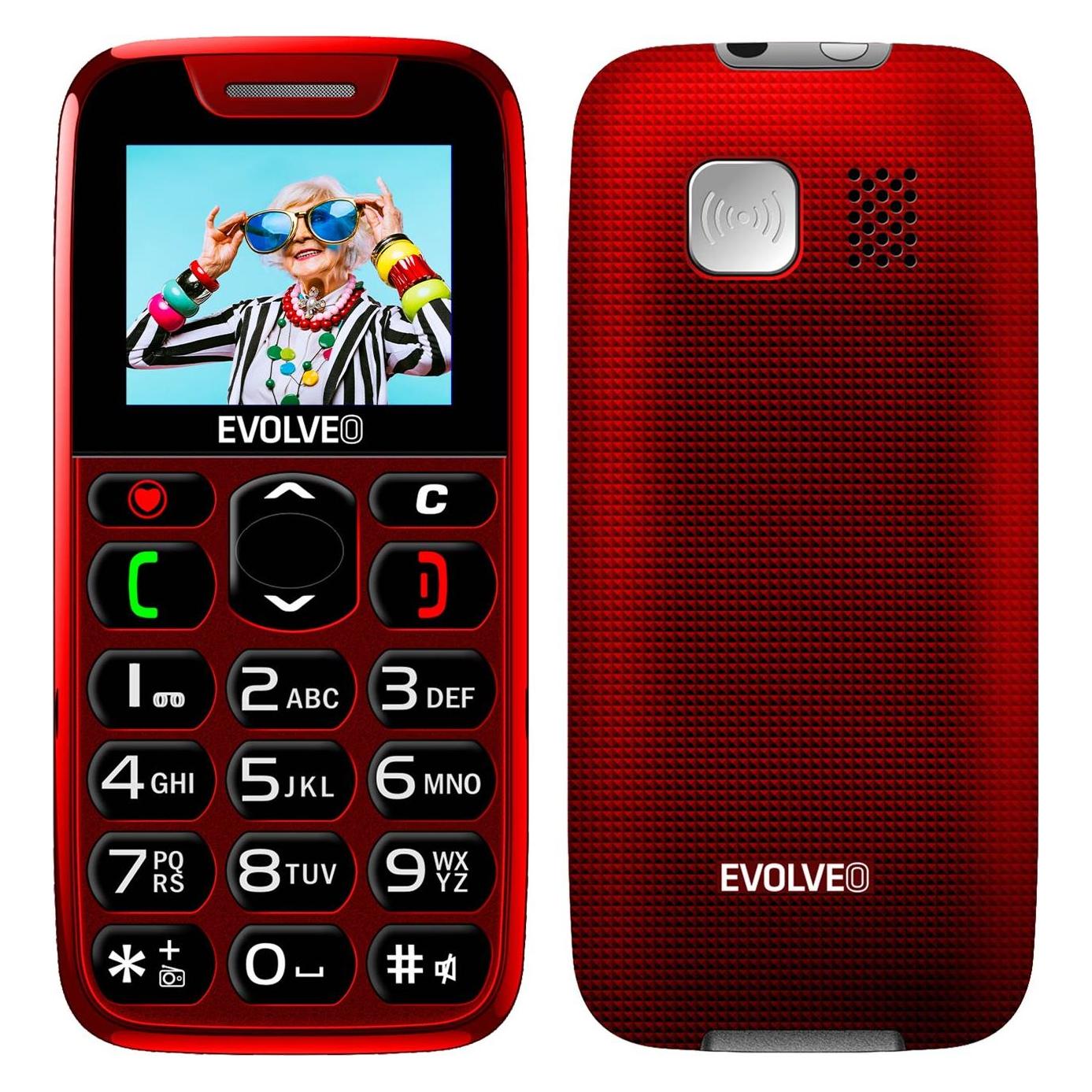 Evolveo Easyphone EP-501 Red (1.80") (EP-501-RD)