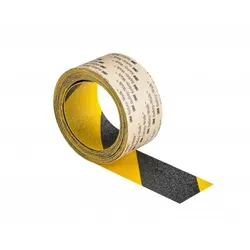 3M Safety-Walk Typ 1 "Universal 613 pouce 25mmx18,3m schwarz / gelb #SW1SG25