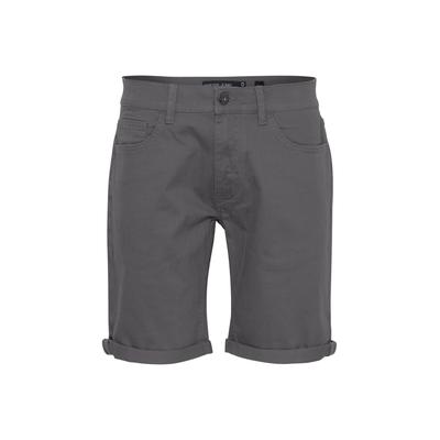 Jeansshorts INDICODE "Jeansshorts IDPokka", Herren, Gr. S, N-Gr, grau, Obermaterial: 98% Baumwolle CO. 2% Elasthan EL., Jeans Jeansshorts