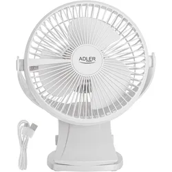 Adler AD 7342w, Ventilator, Weiss