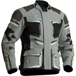 Lindstrands Sunne, Textiljacke wasserdicht - Grau/Schwarz - 50