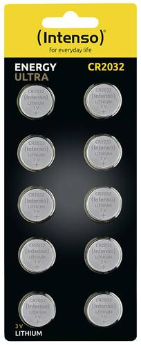 Intenso Knopfzelle CR2032 3V 10 St. 220 mAh Lithium Energy Ultra