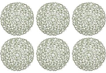 DII Design Imports Woven Paper Kitchen Placemat Set (Set of 6)