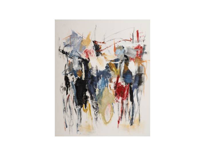 Handgemaltes Bild „Spiel der Farben“ 100 x 150 cm Multicolor Crea Collection