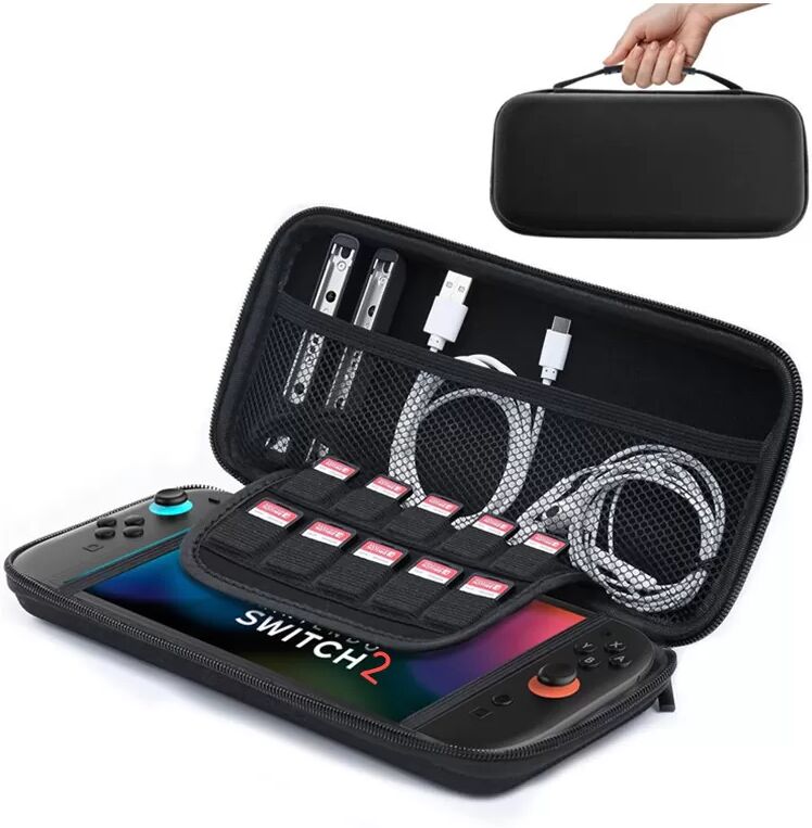 INF Schützendes Tragekoffer-Set für Switch2 Konsole & Zubehör