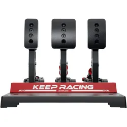 Simagic P1000 Pedal Heel Stop, Rot, Schwarz