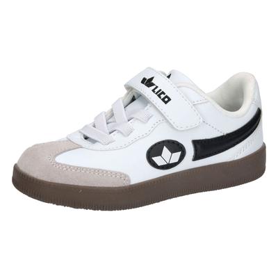 Sneaker LICO "Freizeitschuh Shuttle VS", Kinder, Gr. 30, Textil, weiß, Synthetik, Schuhe Sneaker