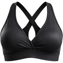 2XU Sport-BH Feather Flex BondedCrossBackBra, Größe S in Schwarz Schwarz