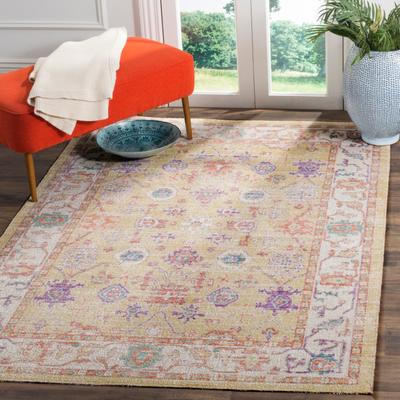 SAFAVIEH Windsor Fiorentina Shabby Chic Silky Distressed Rug