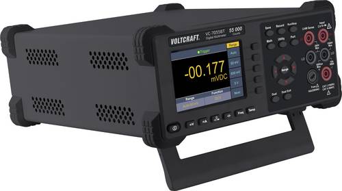VOLTCRAFT VC-7055BT ISO Tisch-Multimeter kalibriert (ISO) digital Datenlogger CAT I 1000 V, CAT II 600V Anzeige (Counts): 55000