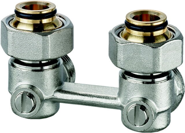 Heimeier vis Vekotrim 0567-50.000 G 3/4 AG, d'angle, système à deux tubes