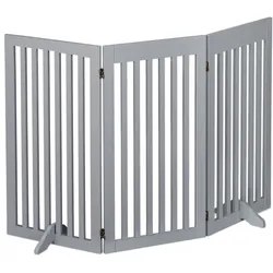 Relaxdays Graues Absperrgitter 92 cm Grau