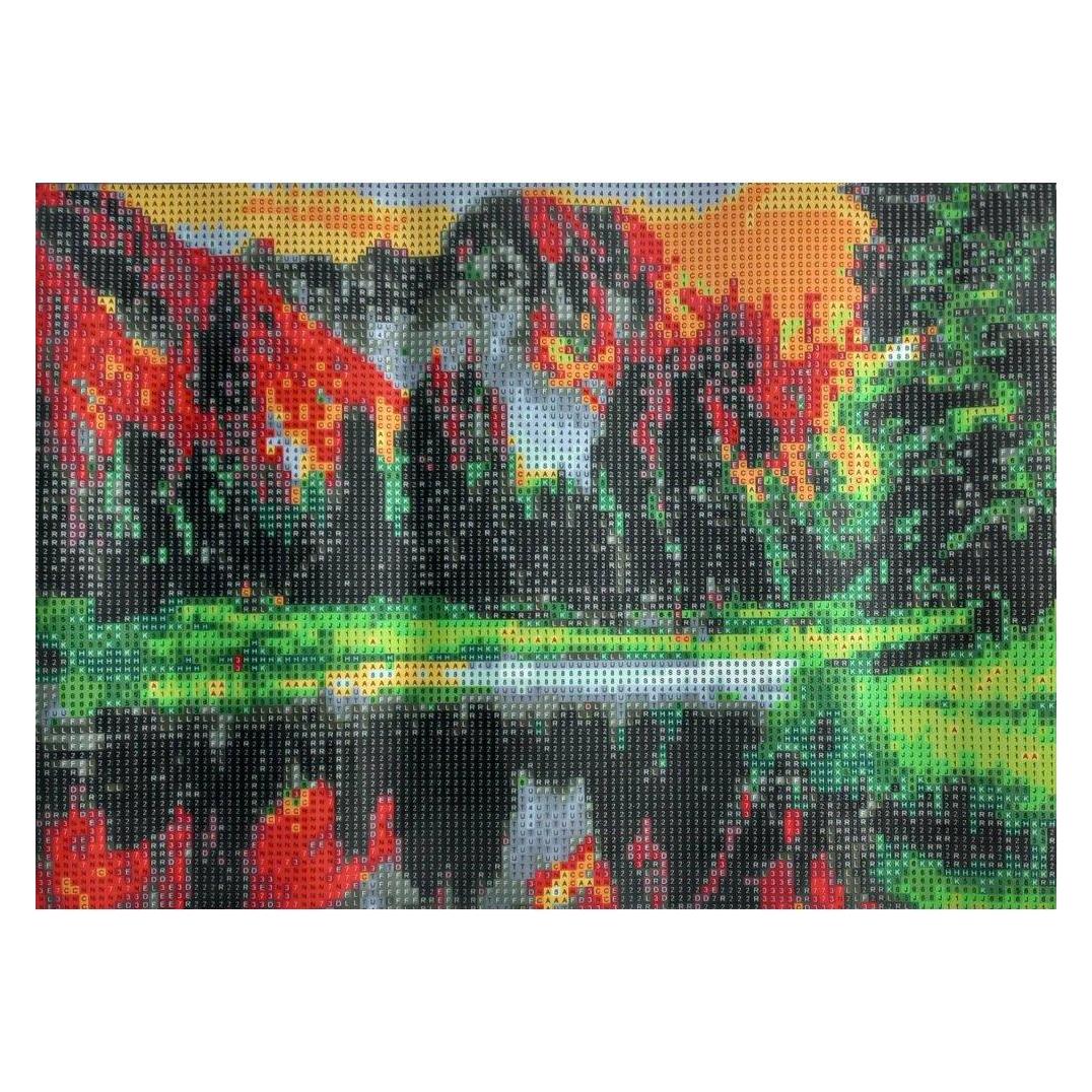 Norimpex Diamond Gemälde Sonnenuntergang am See 30x40cm (1006448)
