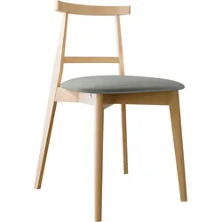 WOHNZIMMER STUHL KT71, Holzfarbe: Buche