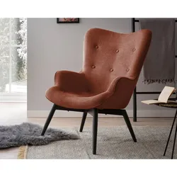 SalesFever »Anjo« Polstersessel kupfer