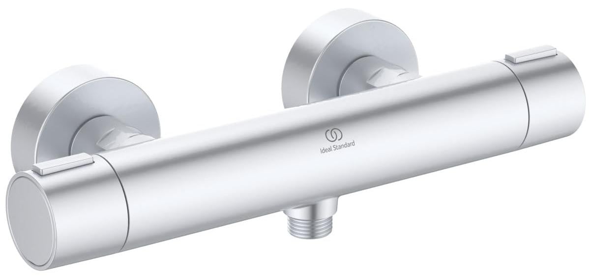 Ideal Standard Alu+ douchethermostaat opbouwmodel met waterbesparende doucheset
