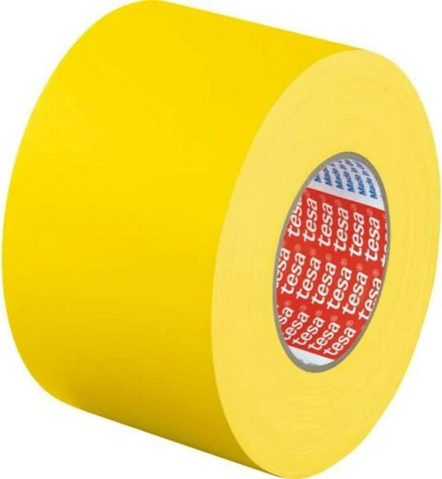 tesa extra Power Perfect Gewebeband gelb 38,0 mm x 50,0 m 1 Rolle