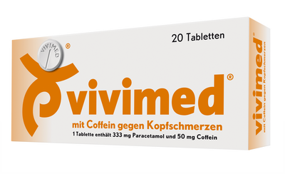 Dr. Gerhard Mann VIVIMED mit Coffein gegen Kopfschmerzen Tabletten 20 St 00410324