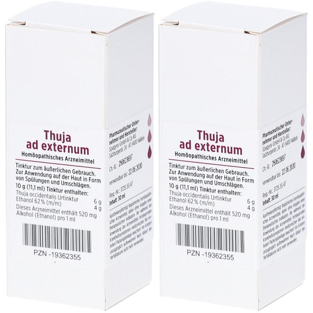 Thuja AD externum Tinktur 2x 2x30 ml
