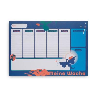 Wochenplaner A3, Drache