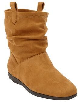 Women's The Demy Bootie by Comfortview in Brown Maple (Size 9 M)