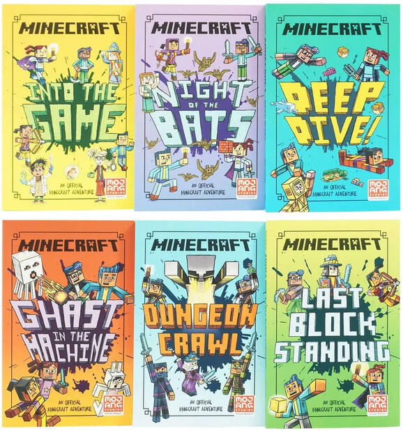 Farshore Minecraft Woodsword Chronicles 6 Book Collection Set by Nick Eliopulos - Paperback - Ages 7-9 - Complete Chapter Book Series Gift Set