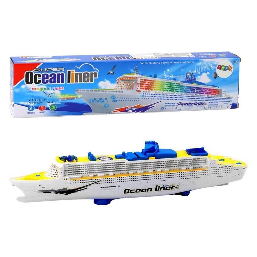 Lean Toys Passagierschiff mit Ton und Licht (49780567)