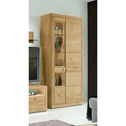 Vitrine witlake ANCONA (BHT 92,20x205,20x42,10 cm) - BHT 92,20x205,20x42,10 cm