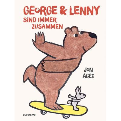 George und Lenny sind immer zusammen, Gebundene Ausgabe von Jon Agee, Knesebeck, 978-3-9896207-6-6