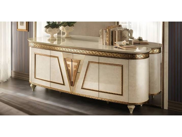 Xlmoebel Kommode Arredoclassic Sideboard in Holzoptik für modernes Wohnen (Kommode, Anrichte), Hergestellt in Italy