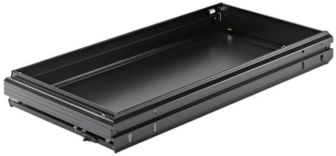 Hettich Armoire de bureau tiroir en acier Systema Top 2000 1065664 acier noir (1065664)