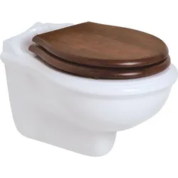 Wand-Tiefspül-WC JUBILÄUM BxHxT: 400x360x550 mm Keramik weiß Evenes