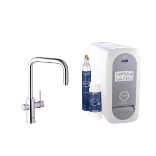 GROHE 31543DC0 Starterkit Blue Home 31543 auszb. Mouss. BT/WIFI U-Ausl. supersteel