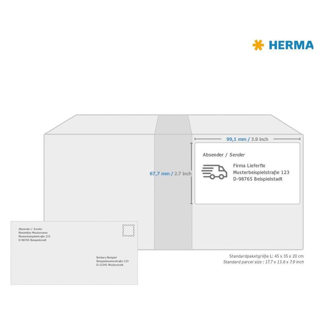 Herma Wetterfeste Etiketten A4 (10795)