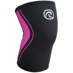 Rehband, Bandage, RX Knee Sleeve 3mm Black/Pink (M)