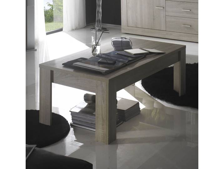 Couchtisch HOME AFFAIRE Rustica , braun (eichefarben sägerau, eichefarben sägerau, eichefarben sägerau), B:122cm H:45cm T:65cm, Tische, Couchtisch