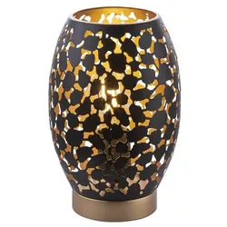 Globo 24003S Narri Tischleuchte Metall Goldfarben, 1X E27