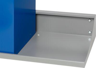 VAR Wandhalterung, für Wertstoffsammler mit einer Grundfläche von 320 x 320 mm & Volumen von 45 l, 2-fach