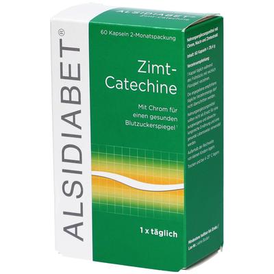 Alsidiabet Zimt-Catechine f.Diab.Typ II 1xtägl.Kps 60 St Kapseln