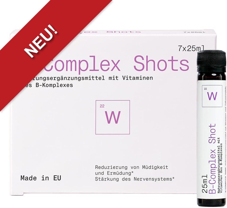 B-Complex Shots von Nutri W22 7X25ml