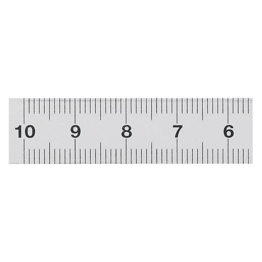 BRW Stahlmassstab (15 cm, Stahl) (158610.0200)